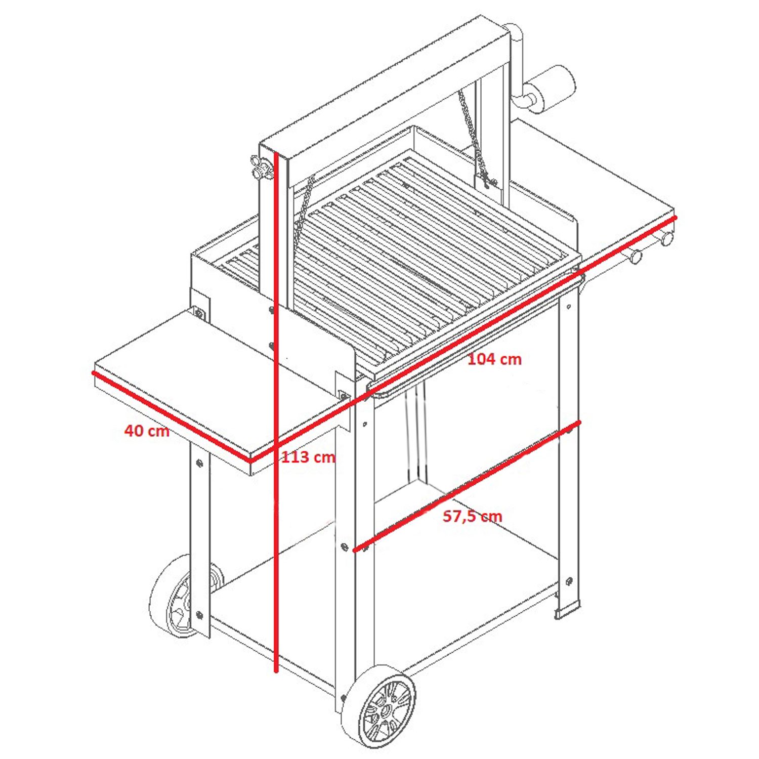 gioval bbq elettrico 2000-2400 w