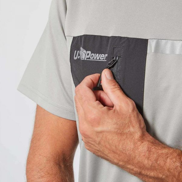T-shirt U-Power Christal con tecnologia HeiQ Smart Temp