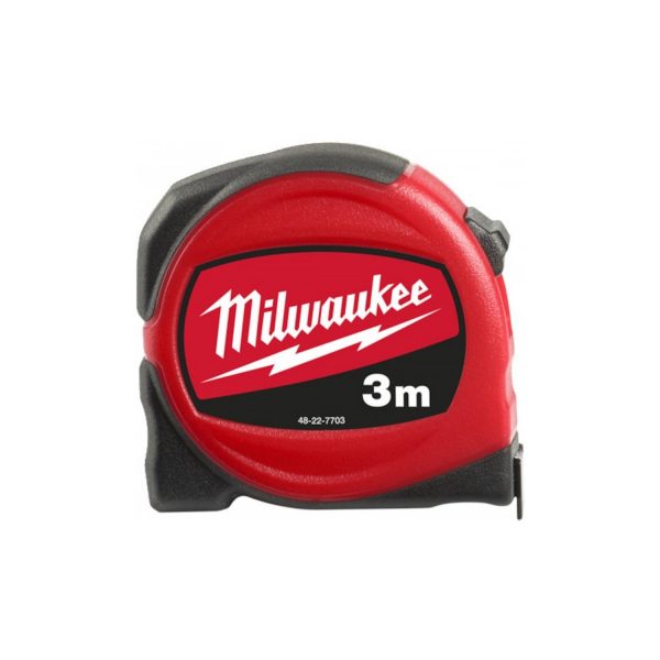 Milwaukee 48227703 Flessometro Slim 3M nastro da 16 mm