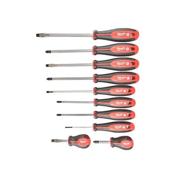 Milwaukee set di cacciavite PZ1/PZ2/PHI/PH2/SL3/SL5.5/SL6.5/SL8 (PZ 10)
